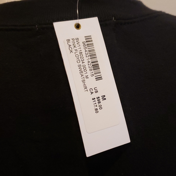 NWT Soulcycle Pink Floyd Crew Sweatshirt - Picture 4 of 7